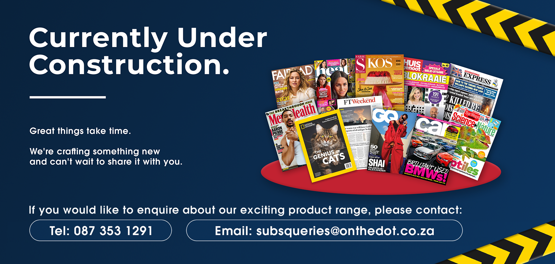 Currently under construction