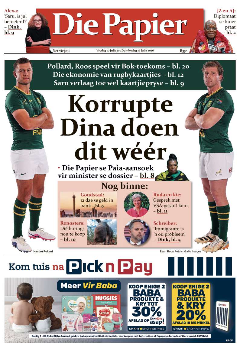 Die Papier cover