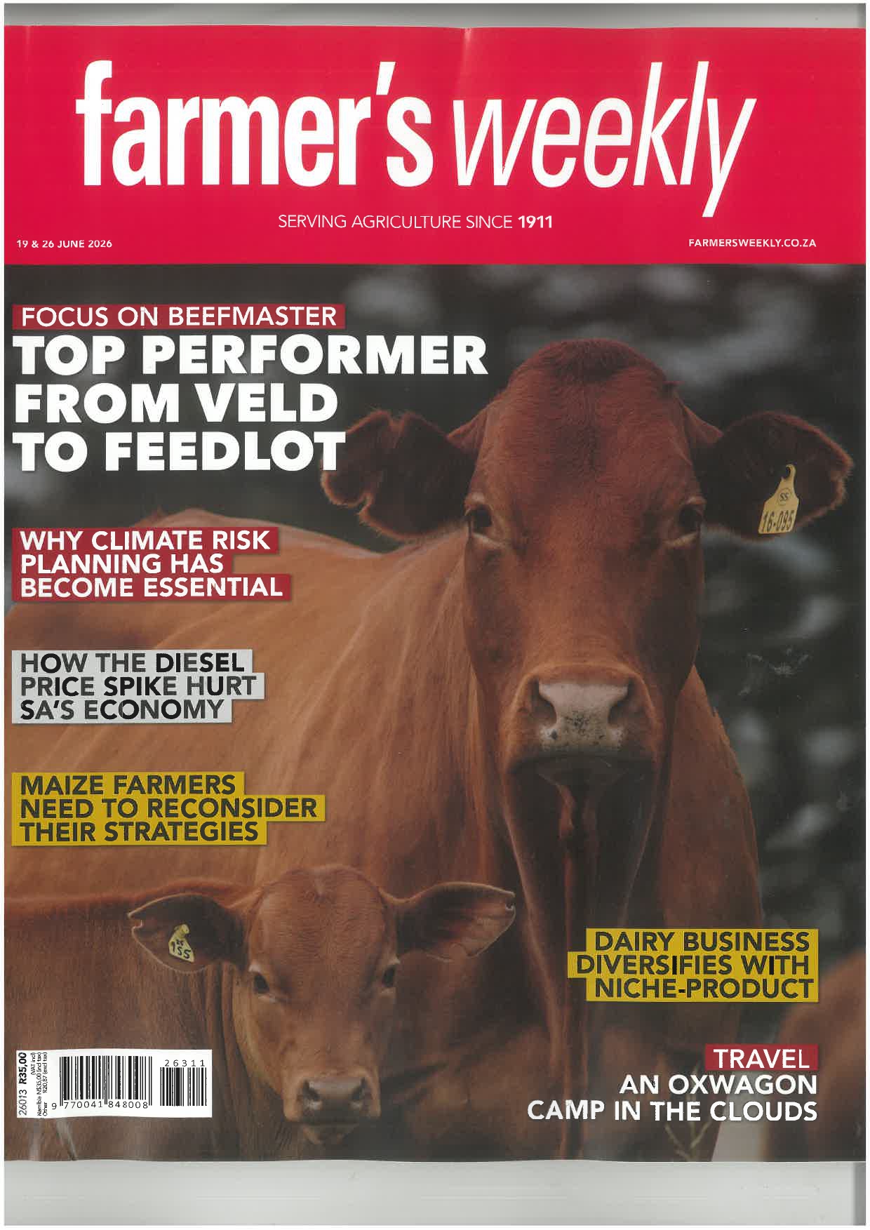 Farmer's Weekly cover